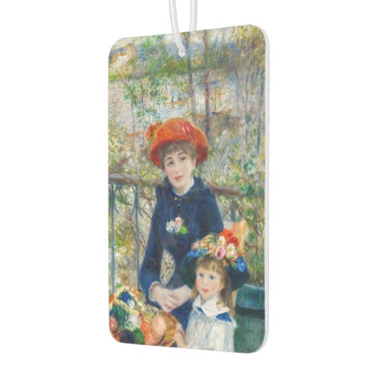 Pierre-Auguste Renoir - Twee zussen op de Terrace Luchtverfrisser (Links)