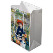 Pierre-Auguste Renoir - Twee zussen op de Terrace Medium Cadeauzakje (Voorkant Gekanteld)