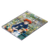 Pierre-Auguste Renoir - Twee zussen op de Terrace Notitieboek (Linkerzijde)