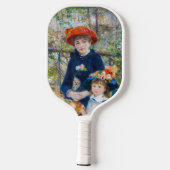 Pierre-Auguste Renoir - Twee zussen op de Terrace Pickleball Paddle (Achterkant)