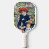 Pierre-Auguste Renoir - Twee zussen op de Terrace Pickleball Paddle (Voorkant)