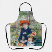 Pierre-Auguste Renoir - Twee zussen op de Terrace Schort (Voorkant)