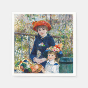 Pierre-Auguste Renoir - Twee zussen op de Terrace Servet