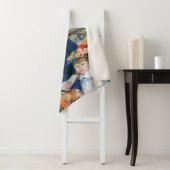 Pierre-Auguste Renoir - Twee zussen op de Terrace Sherpa Deken (In situ)