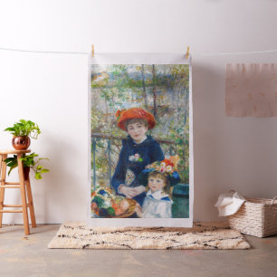 Pierre-Auguste Renoir - Twee zussen op de Terrace Stof