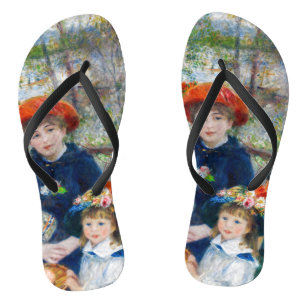 Pierre-Auguste Renoir - Twee zussen op de Terrace Teenslippers