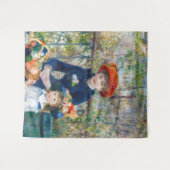 Pierre-Auguste Renoir - Twee zussen op de Terrace Wandkleed (Voorkant (horizontaal))
