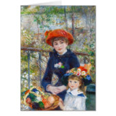 Pierre-Auguste Renoir Twee zussen op terras (Voorkant)