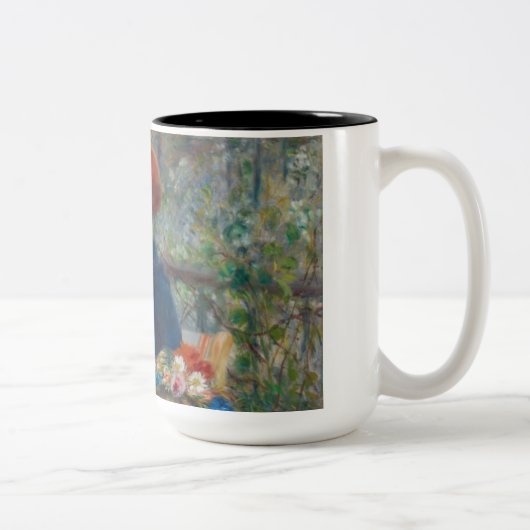 Pierre-Auguste Renoir - Twee zussen Tweekleurige Koffiemok (Rechts)