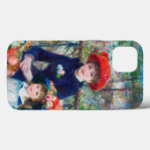 Pierre Auguste Renoir, twee zusters (op de Terras) Case-Mate iPhone Case (Achterkant (horizontaal))