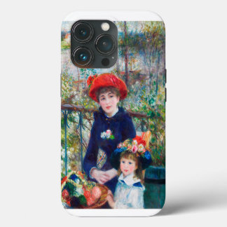 Pierre Auguste Renoir, twee zusters (op de Terras) iPhone 13 Pro Hoesje