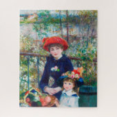 Pierre Auguste Renoir, twee zusters (op de Terras) Legpuzzel (Verticaal)
