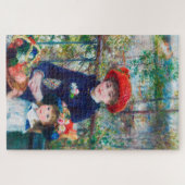 Pierre Auguste Renoir, twee zusters (op de Terras) Legpuzzel (Horizontaal)