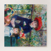 Pierre Auguste Renoir, twee zusters (op de Terras) Legpuzzel (Horizontaal)