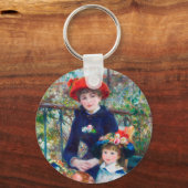 Pierre Auguste Renoir, twee zusters (op de Terras) Sleutelhanger (Voorkant)