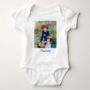 Pierre-Auguste Renoir - Twee zusters op het terras Romper