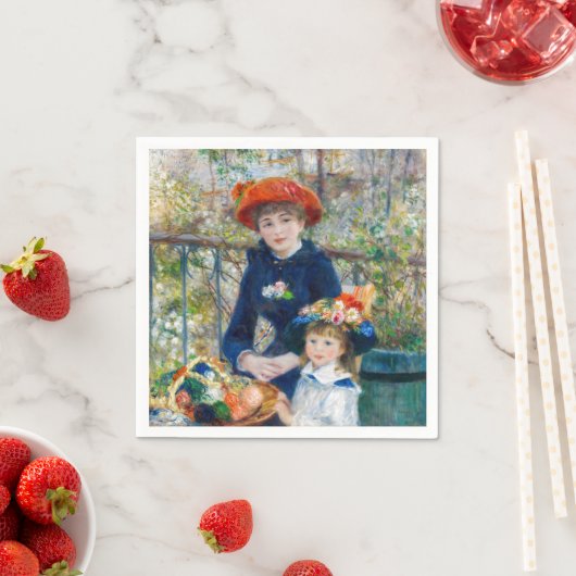 Pierre-Auguste Renoir - Twee zusters op het terras Servet (Insitu)