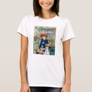 Pierre-Auguste Renoir - Twee zusters op het terras T-shirt