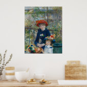 Pierre-Auguste Renoir - Twee zusters Poster (Keuken)