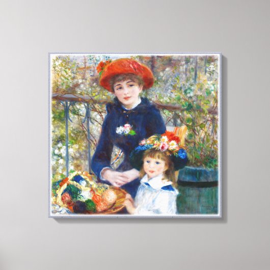 Pierre-Auguste Renoir Two sisters CC0401 Canvas (Voorkant)