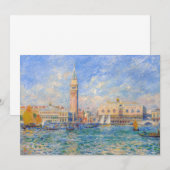 Pierre-Auguste Renoir - Venetië, het Dogenpaleis Bedankkaart (Voorkant / Achterkant)