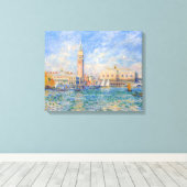 Pierre-Auguste Renoir - Venetië, het Dogenpaleis Canvas Afdruk (Insitu (Houten vloer))