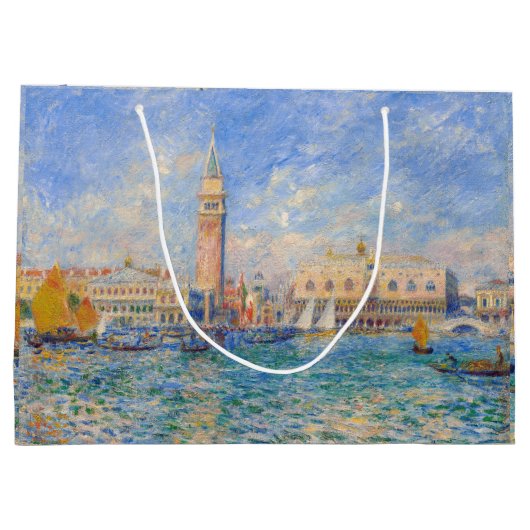 Pierre-Auguste Renoir - Venetië, het Dogenpaleis Groot Cadeauzakje (Achterkant)