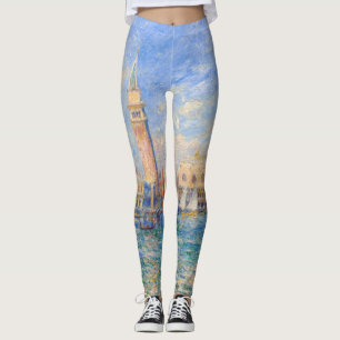 Pierre-Auguste Renoir - Venetië, het Dogenpaleis Leggings