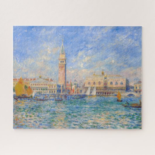 Pierre-Auguste Renoir - Venetië, het Dogenpaleis Legpuzzel (Horizontaal)