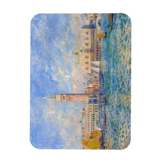 Pierre-Auguste Renoir - Venetië, het Dogenpaleis Magneet (Verticaal)