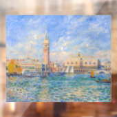 Pierre-Auguste Renoir - Venetië, het Dogenpaleis Raamsticker (Vel 2)