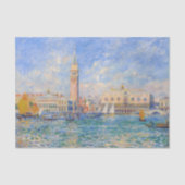 Pierre-Auguste Renoir - Venetië, het Dogenpaleis Tissuepapier (Voorkant)