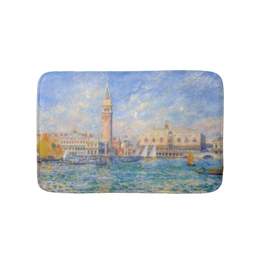 Pierre-Auguste Renoir - Venetië, het Dogepaleis Badmat (Voorkant)