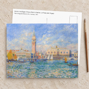 Pierre-Auguste Renoir - Venetië, het Dogepaleis Briefkaart