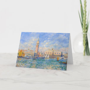 Pierre-Auguste Renoir - Venetië, het Dogepaleis Kaart