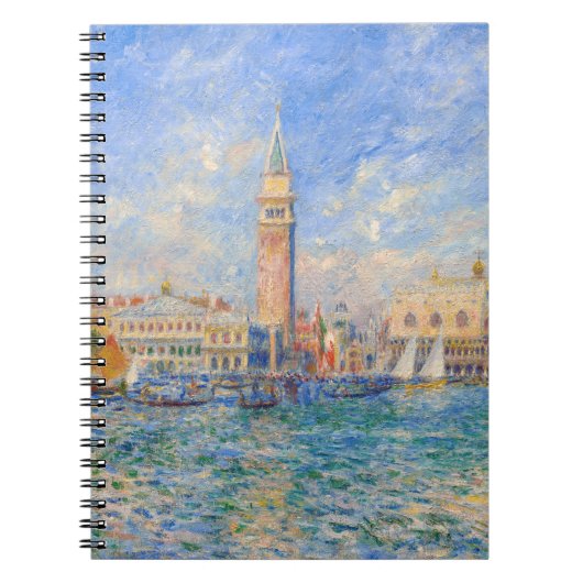 Pierre-Auguste Renoir - Venetië, het Dogepaleis Notitieboek (Voorkant)