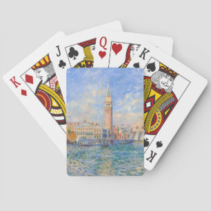 Pierre-Auguste Renoir - Venetië, het Dogepaleis Pokerkaarten