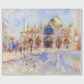 Pierre-Auguste Renoir - Venetië, Piazza San Marco Cadeaupapier (Vlak)