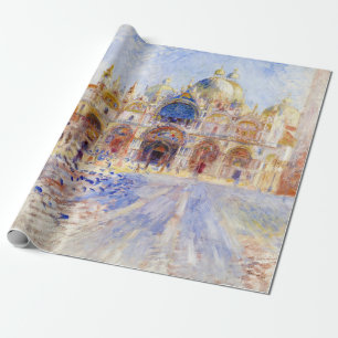 Pierre-Auguste Renoir - Venetië, Piazza San Marco Cadeaupapier