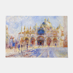 Pierre-Auguste Renoir - Venetië, Piazza San Marco Deurmat