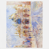 Pierre-Auguste Renoir - Venetië, Piazza San Marco Fleece Deken (Voorkant)