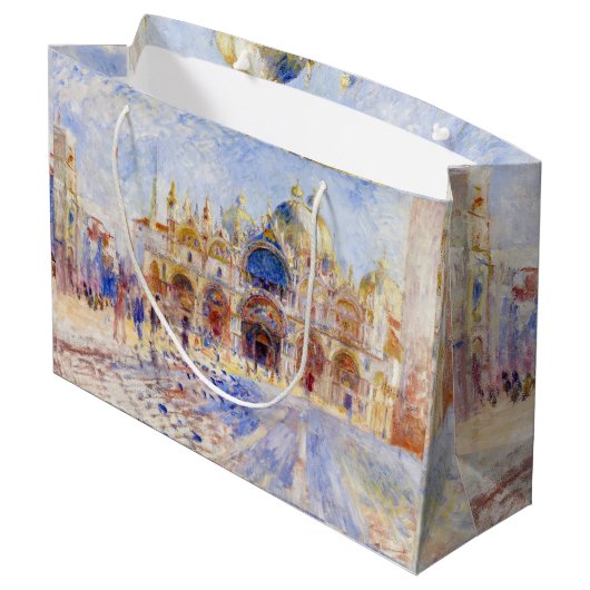Pierre-Auguste Renoir - Venetië, Piazza San Marco Groot Cadeauzakje (Achterkant Gekanteld)