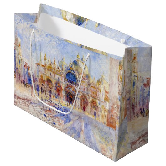 Pierre-Auguste Renoir - Venetië, Piazza San Marco Groot Cadeauzakje (Voorkant Gekanteld)