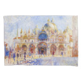 Pierre-Auguste Renoir - Venetië, Piazza San Marco Kussensloop (Voorkant)