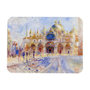 Pierre-Auguste Renoir - Venetië, Piazza San Marco Magneet