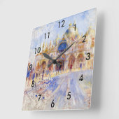 Pierre-Auguste Renoir - Venetië, Piazza San Marco Vierkante Klok (Hoek)