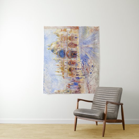 Pierre-Auguste Renoir - Venetië, Piazza San Marco Wandkleed (In situ)