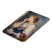 Pierre-Auguste Renoir - Vrouw met een brief Magneet (Linkerzijde)