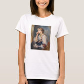 Pierre-Auguste Renoir - Vrouw met een brief T-shirt (Voorkant)