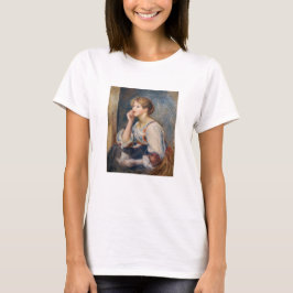 Pierre-Auguste Renoir - Vrouw met een brief T-shirt
